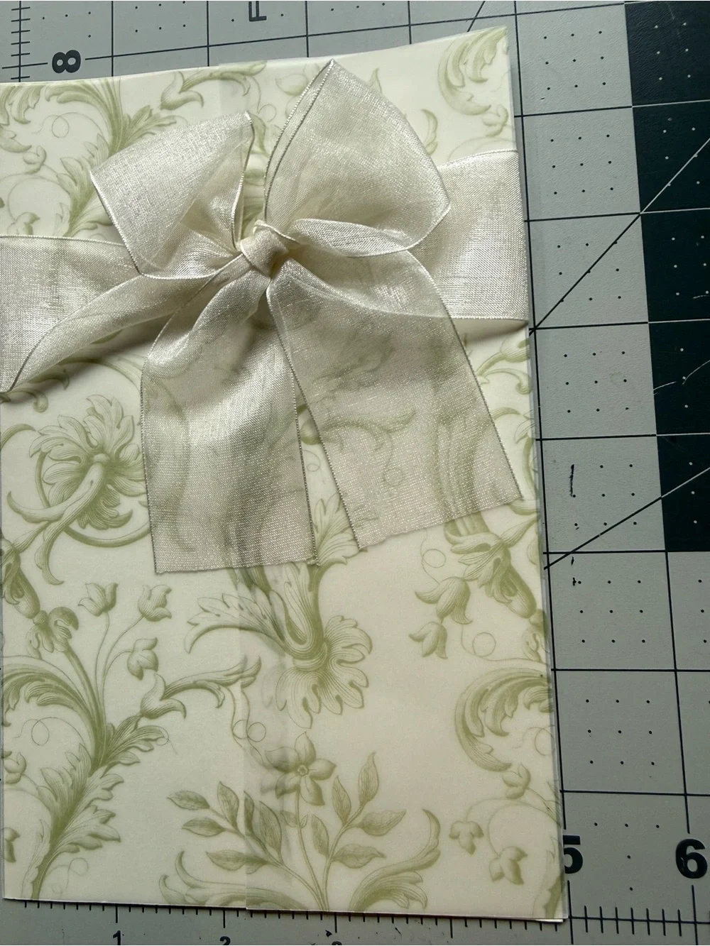 Soft Sage Floral Invitation Set of 25 Anna Griffin